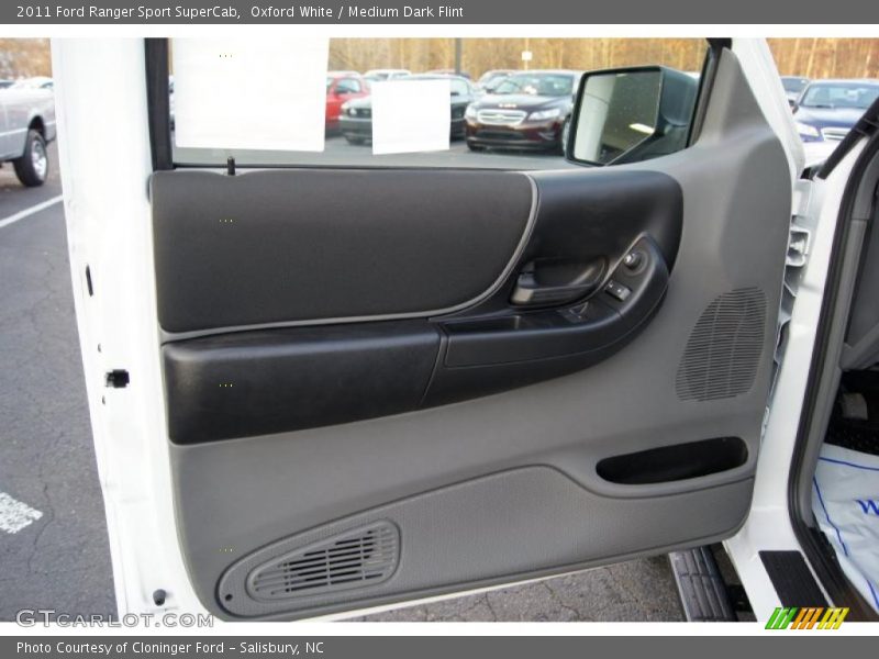 Door Panel of 2011 Ranger Sport SuperCab