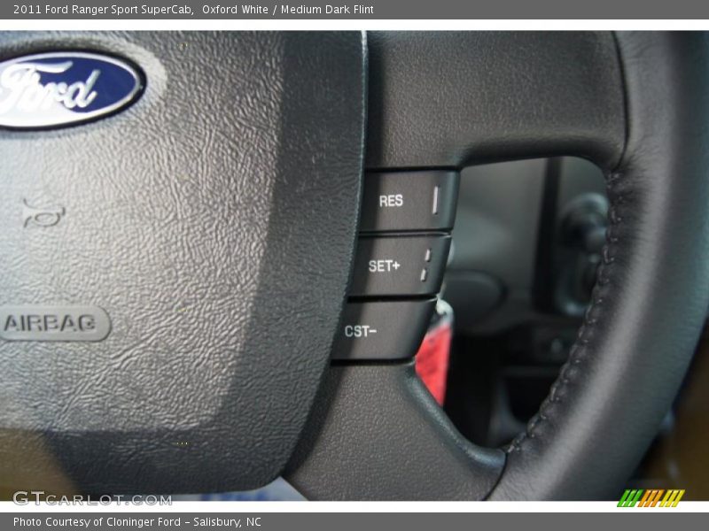 Oxford White / Medium Dark Flint 2011 Ford Ranger Sport SuperCab