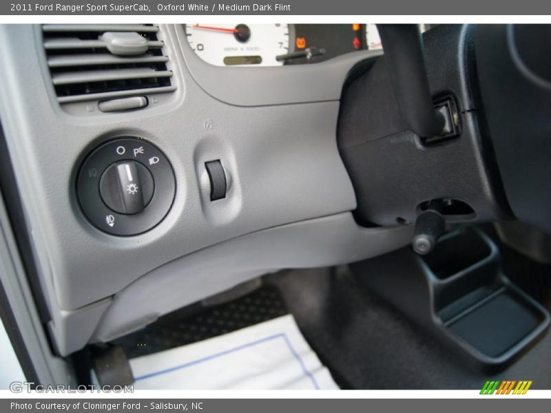 Oxford White / Medium Dark Flint 2011 Ford Ranger Sport SuperCab