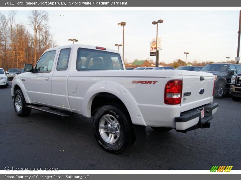  2011 Ranger Sport SuperCab Oxford White
