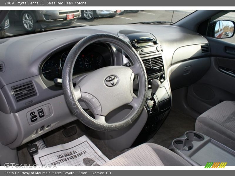Salsa Red Pearl / Stone 2009 Toyota Sienna LE