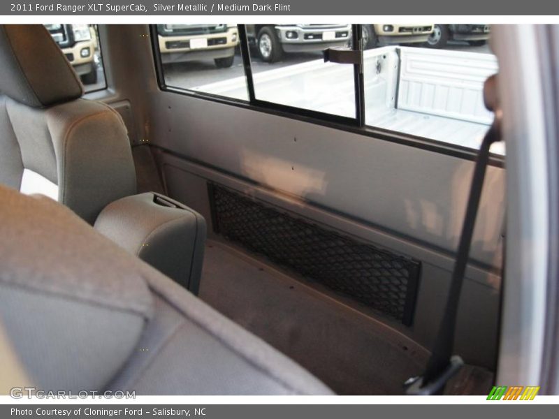 Silver Metallic / Medium Dark Flint 2011 Ford Ranger XLT SuperCab