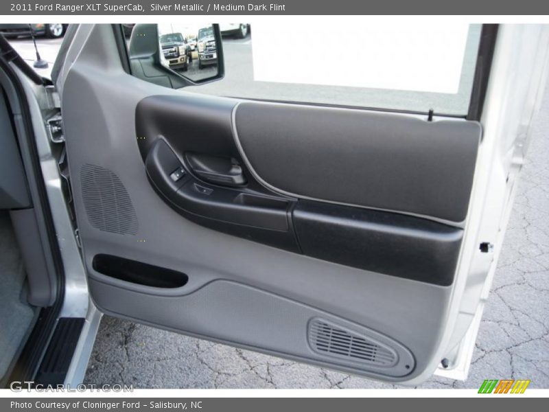 Silver Metallic / Medium Dark Flint 2011 Ford Ranger XLT SuperCab