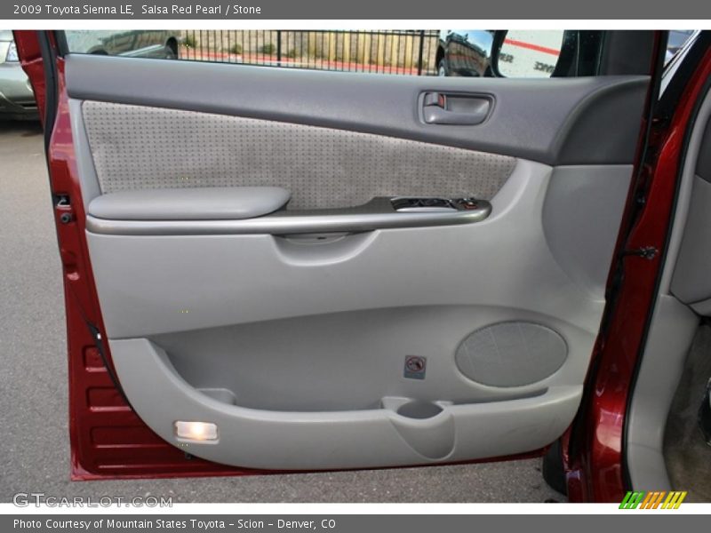 Salsa Red Pearl / Stone 2009 Toyota Sienna LE