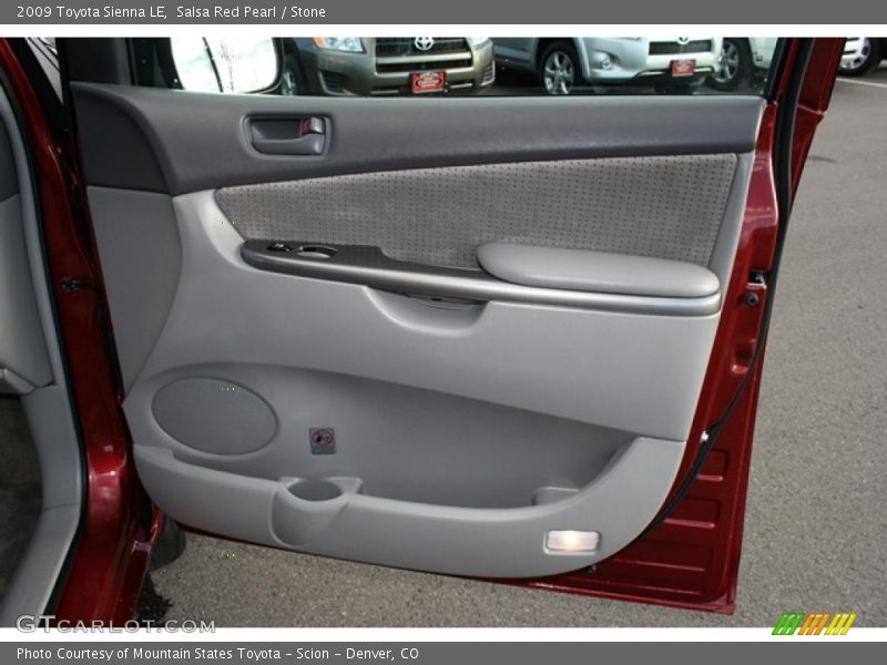 Salsa Red Pearl / Stone 2009 Toyota Sienna LE