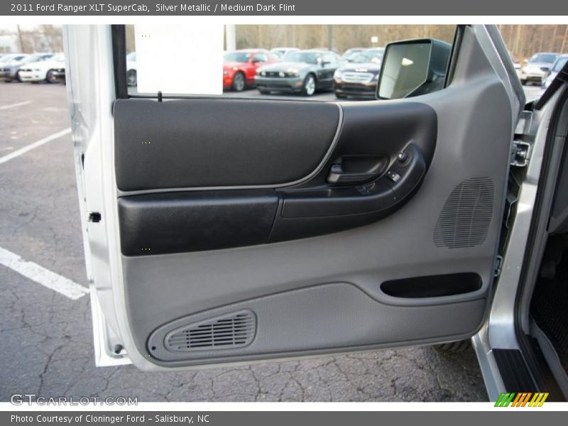 Door Panel of 2011 Ranger XLT SuperCab
