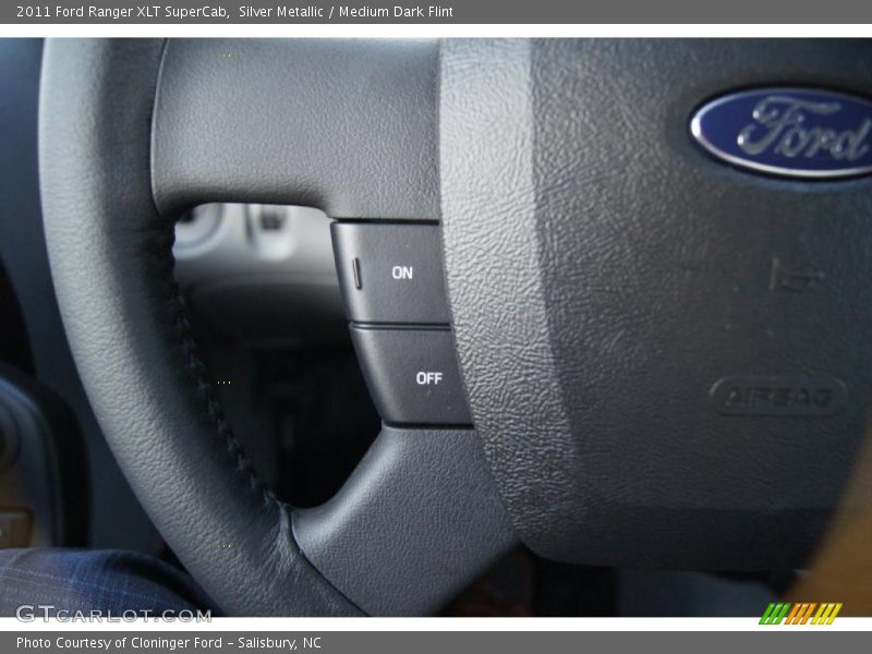 Silver Metallic / Medium Dark Flint 2011 Ford Ranger XLT SuperCab