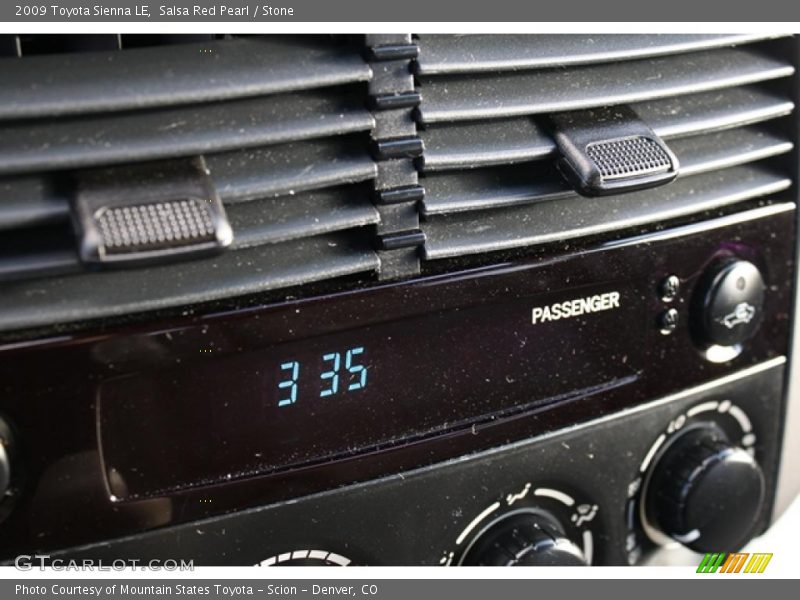 Salsa Red Pearl / Stone 2009 Toyota Sienna LE