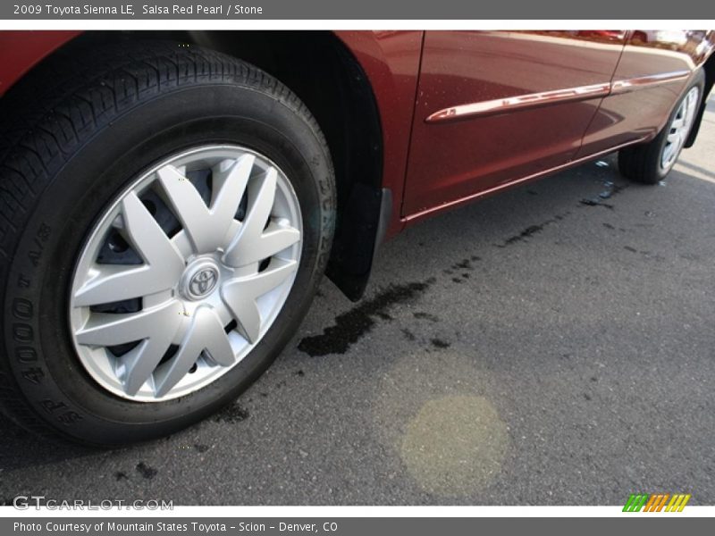 Salsa Red Pearl / Stone 2009 Toyota Sienna LE