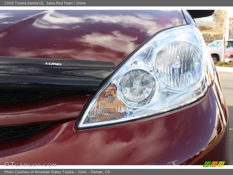 Salsa Red Pearl / Stone 2009 Toyota Sienna LE