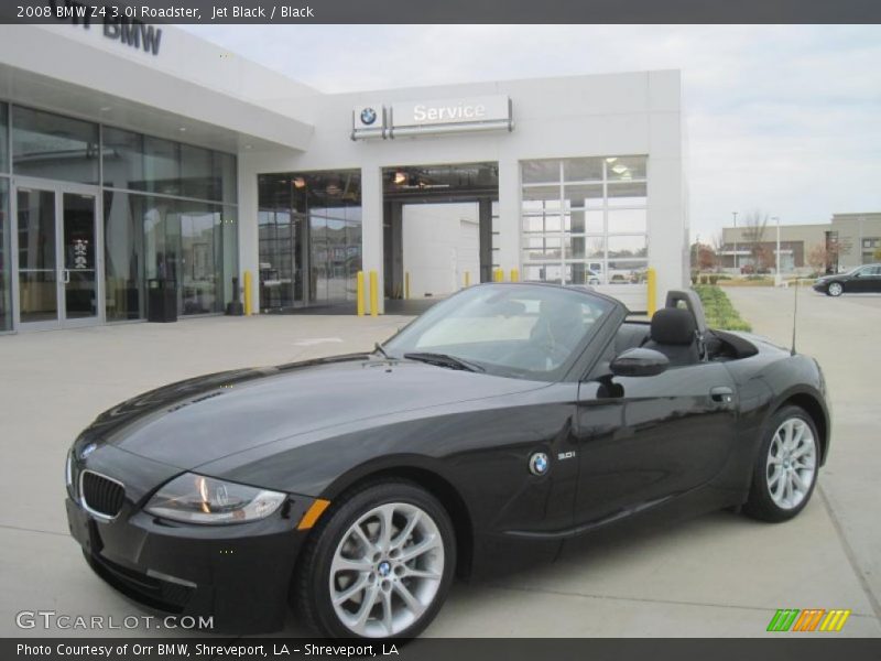 Jet Black / Black 2008 BMW Z4 3.0i Roadster
