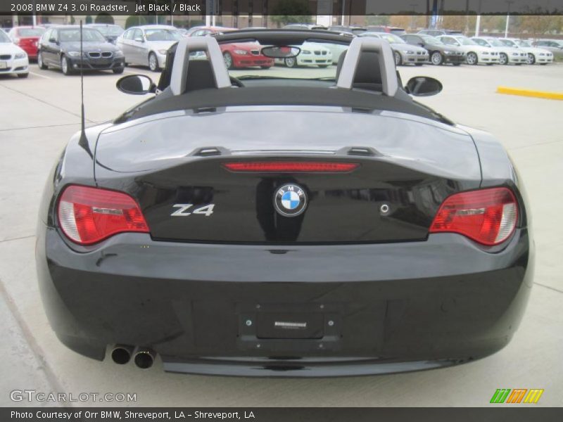 Jet Black / Black 2008 BMW Z4 3.0i Roadster