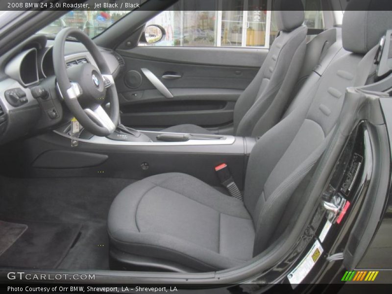  2008 Z4 3.0i Roadster Black Interior