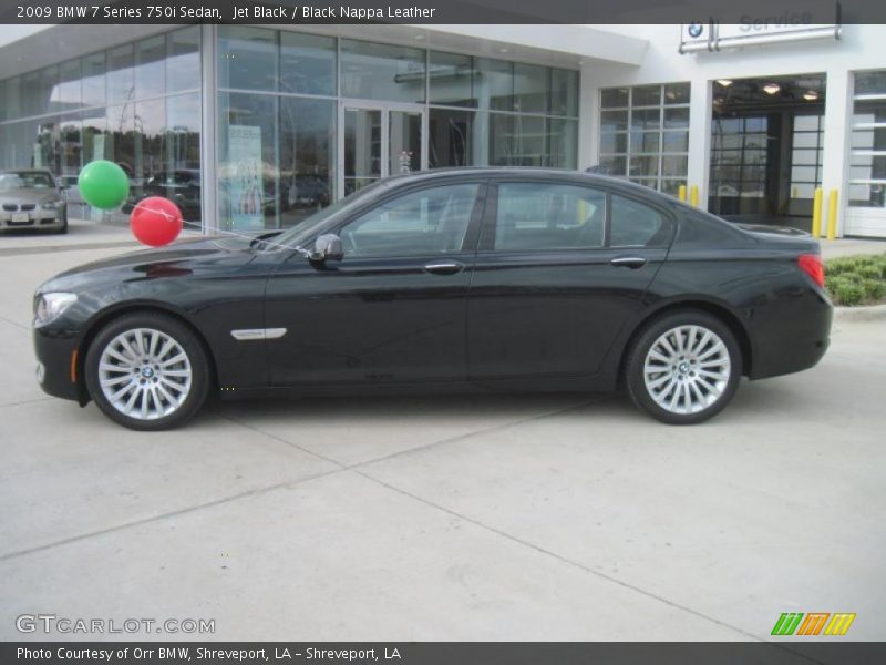  2009 7 Series 750i Sedan Jet Black
