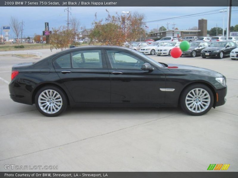  2009 7 Series 750i Sedan Jet Black