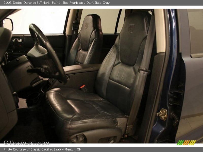 Patriot Blue Pearlcoat / Dark Slate Gray 2003 Dodge Durango SLT 4x4