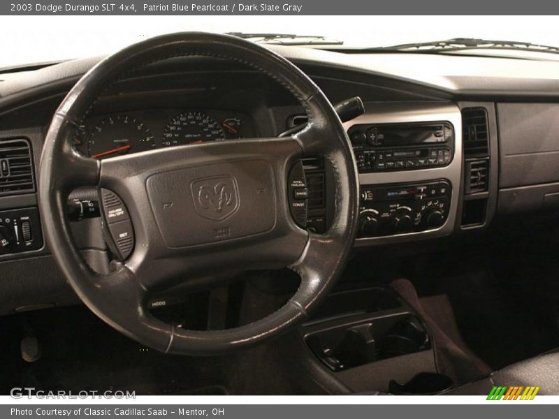 Patriot Blue Pearlcoat / Dark Slate Gray 2003 Dodge Durango SLT 4x4
