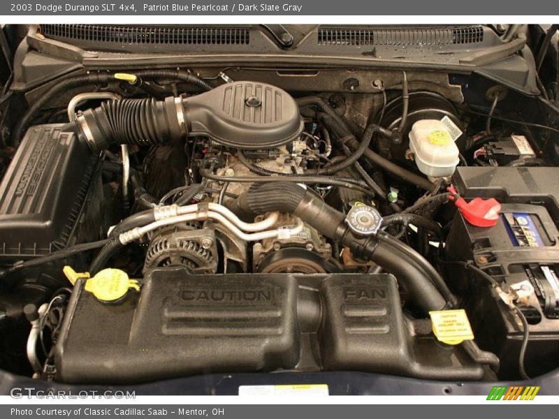  2003 Durango SLT 4x4 Engine - 5.9 Liter OHV 16-Valve V8