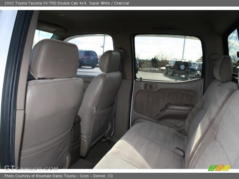 Super White / Charcoal 2002 Toyota Tacoma V6 TRD Double Cab 4x4