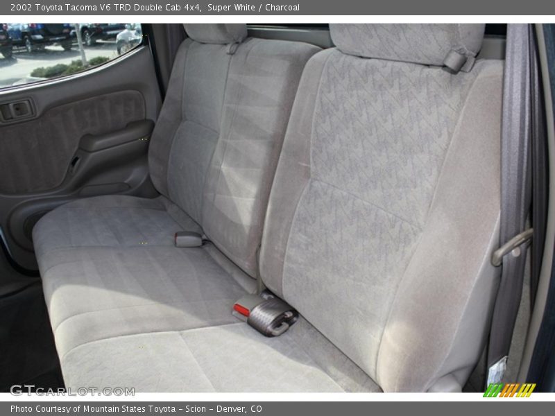 Super White / Charcoal 2002 Toyota Tacoma V6 TRD Double Cab 4x4