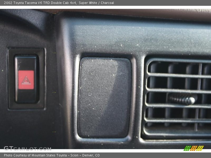 Super White / Charcoal 2002 Toyota Tacoma V6 TRD Double Cab 4x4