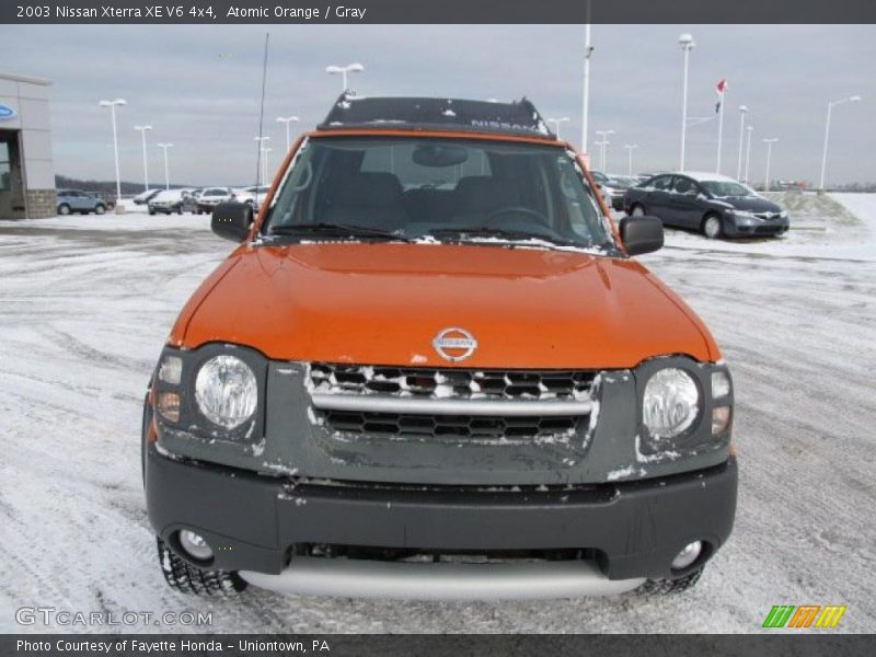 Atomic Orange / Gray 2003 Nissan Xterra XE V6 4x4