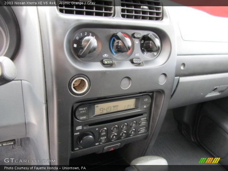 Atomic Orange / Gray 2003 Nissan Xterra XE V6 4x4