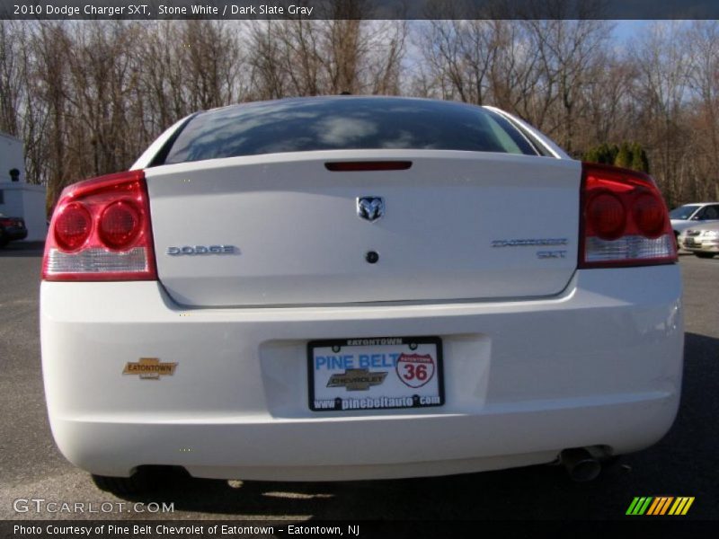 Stone White / Dark Slate Gray 2010 Dodge Charger SXT