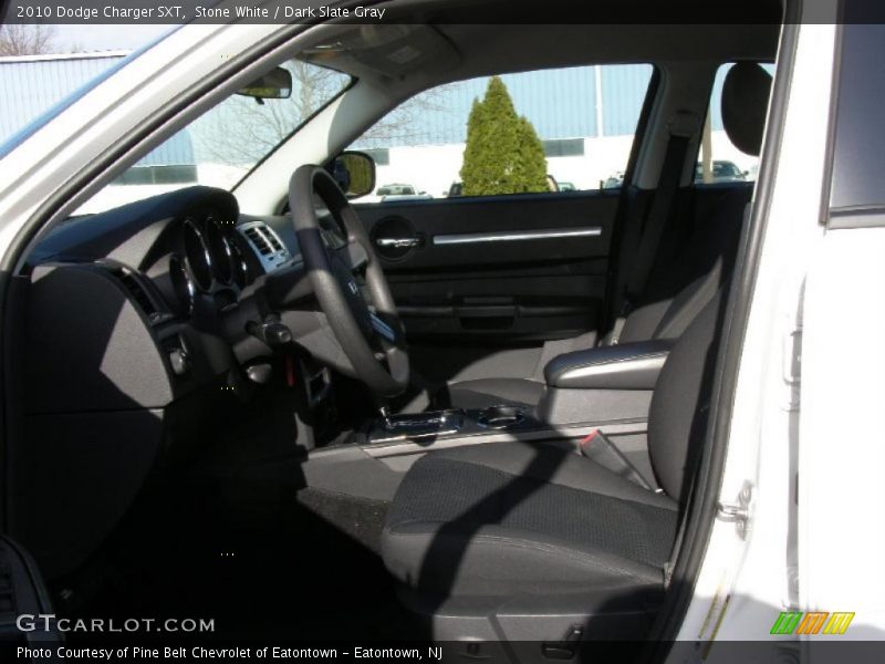 Stone White / Dark Slate Gray 2010 Dodge Charger SXT