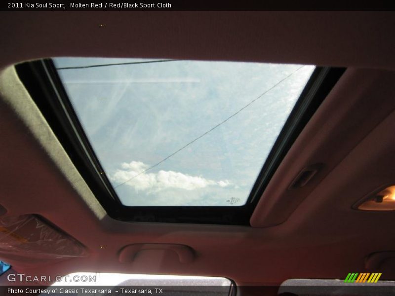 Sunroof of 2011 Soul Sport