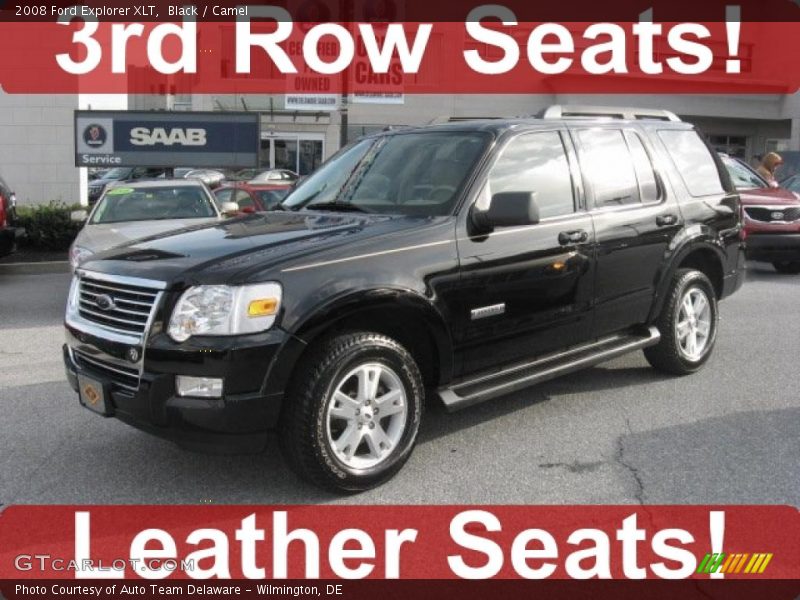 Black / Camel 2008 Ford Explorer XLT