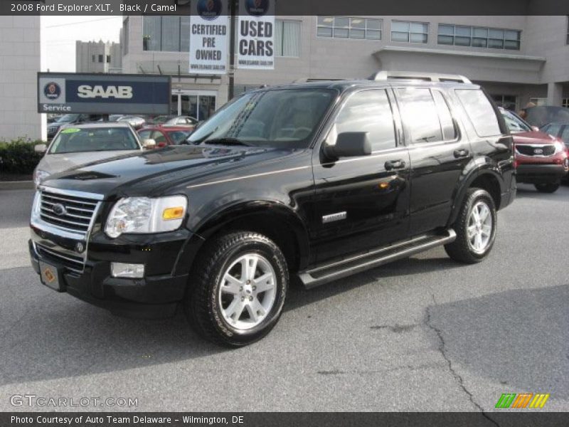 Black / Camel 2008 Ford Explorer XLT