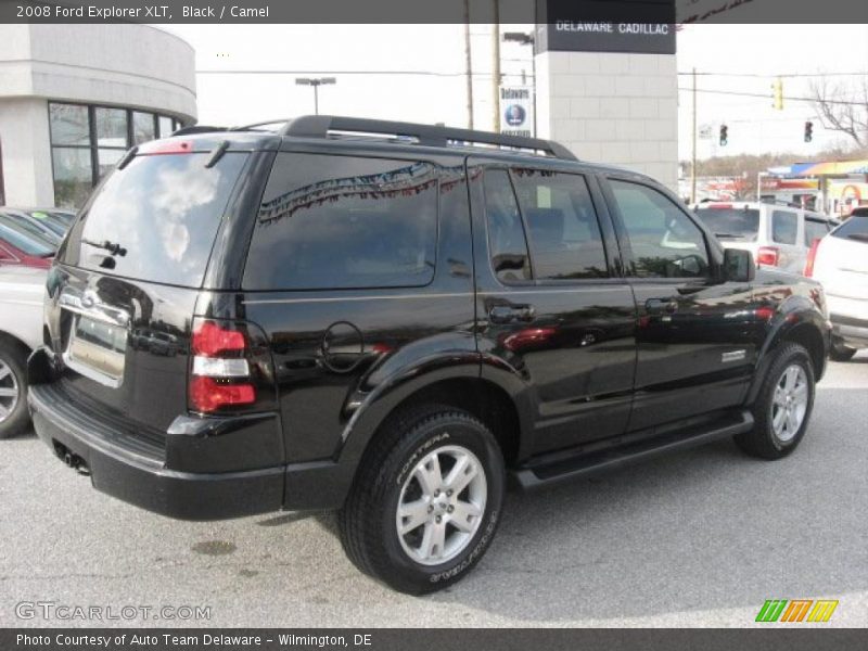 Black / Camel 2008 Ford Explorer XLT