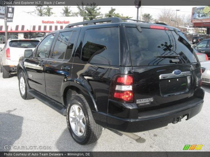 Black / Camel 2008 Ford Explorer XLT
