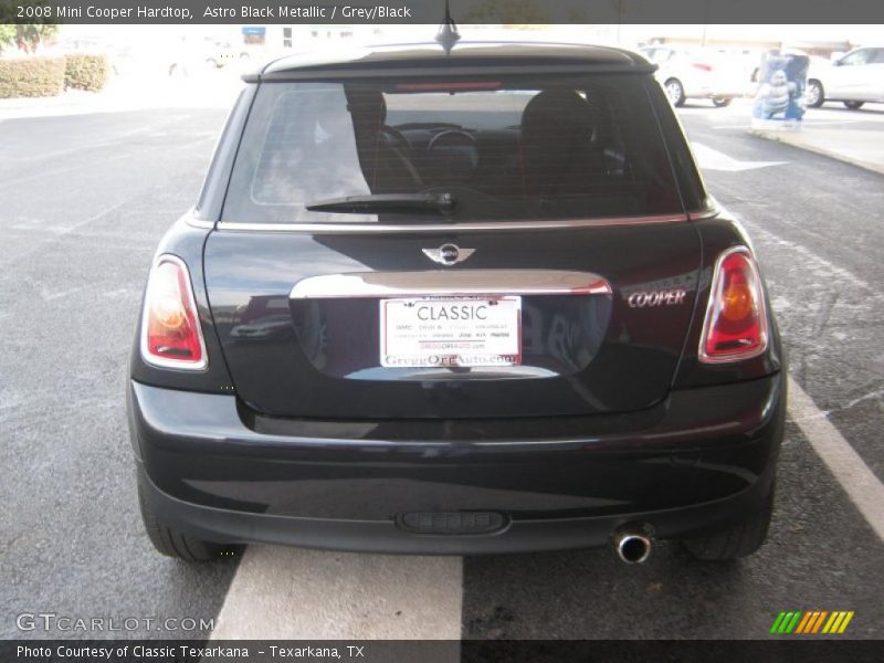 Astro Black Metallic / Grey/Black 2008 Mini Cooper Hardtop