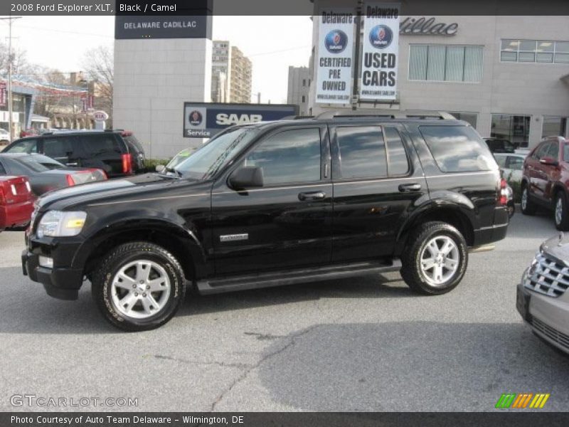Black / Camel 2008 Ford Explorer XLT