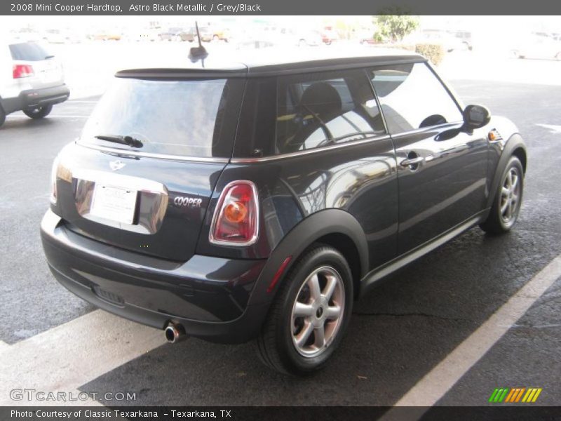 Astro Black Metallic / Grey/Black 2008 Mini Cooper Hardtop