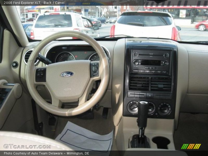 Black / Camel 2008 Ford Explorer XLT