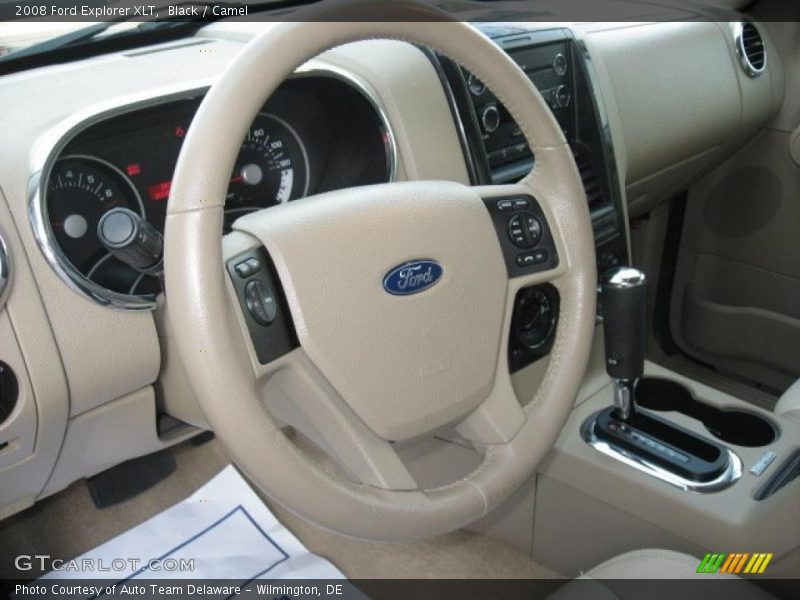 Black / Camel 2008 Ford Explorer XLT