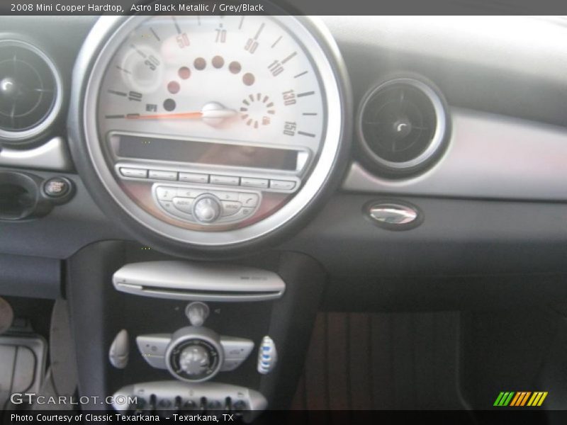 Astro Black Metallic / Grey/Black 2008 Mini Cooper Hardtop