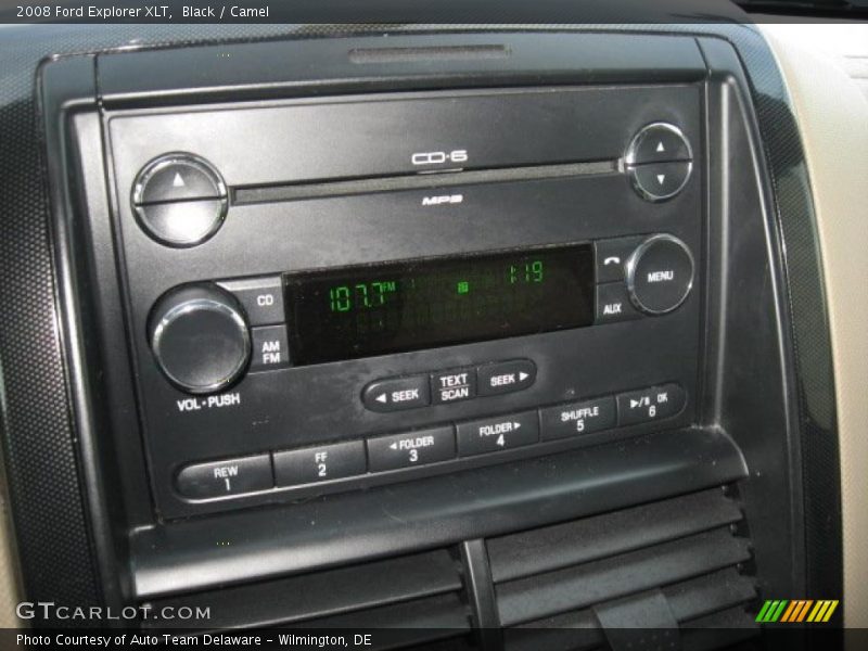 Black / Camel 2008 Ford Explorer XLT