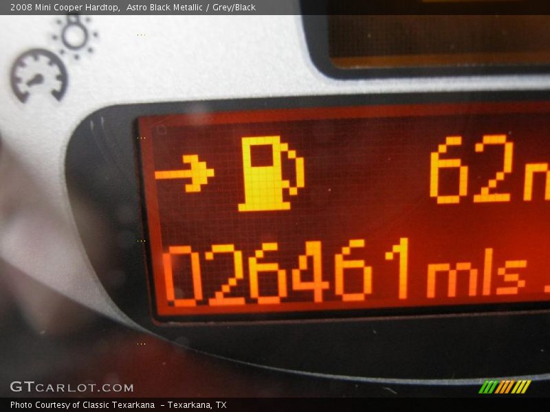 Astro Black Metallic / Grey/Black 2008 Mini Cooper Hardtop