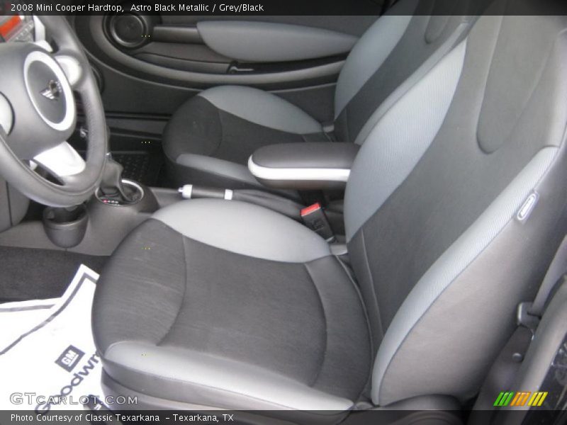 Astro Black Metallic / Grey/Black 2008 Mini Cooper Hardtop