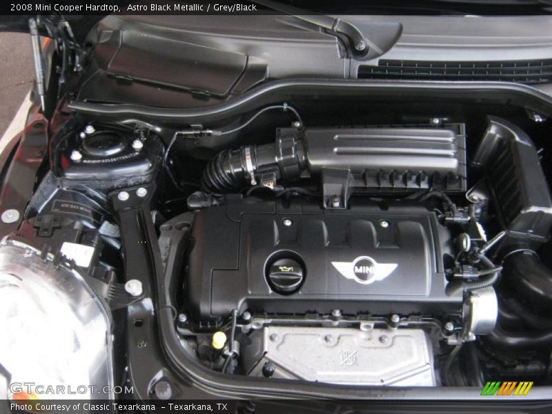 Astro Black Metallic / Grey/Black 2008 Mini Cooper Hardtop