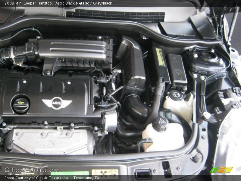 Astro Black Metallic / Grey/Black 2008 Mini Cooper Hardtop