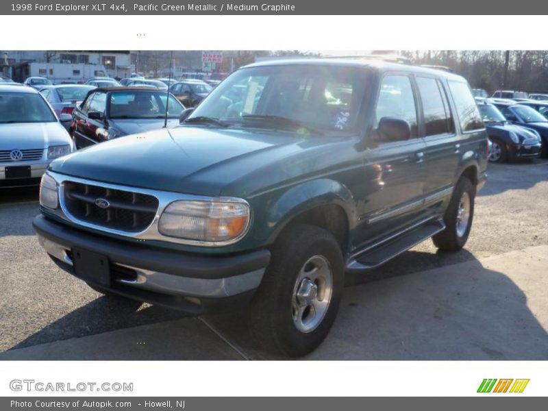 Pacific Green Metallic / Medium Graphite 1998 Ford Explorer XLT 4x4