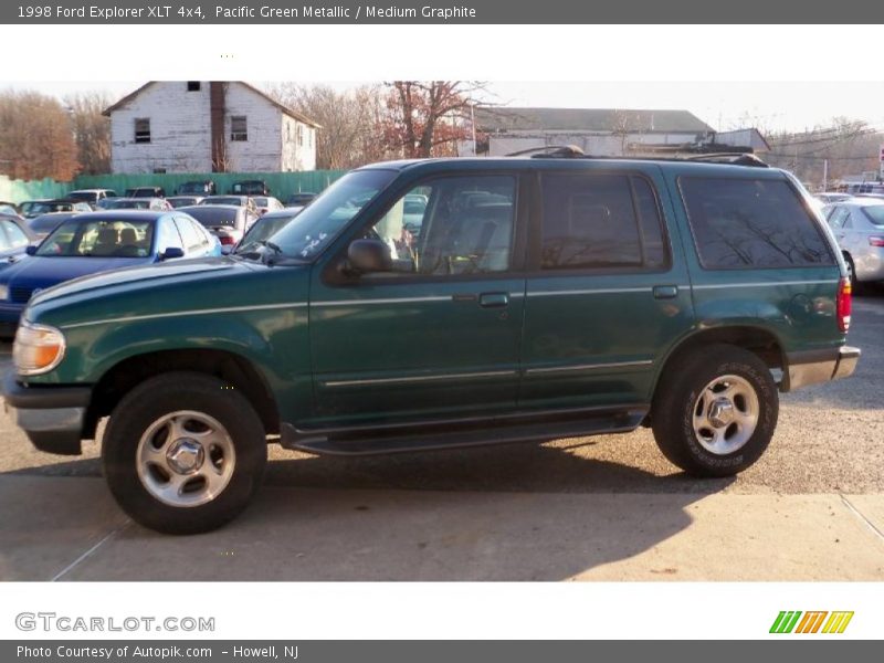 Pacific Green Metallic / Medium Graphite 1998 Ford Explorer XLT 4x4