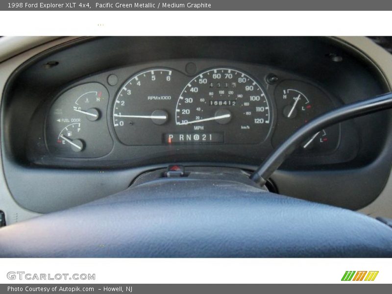 Pacific Green Metallic / Medium Graphite 1998 Ford Explorer XLT 4x4