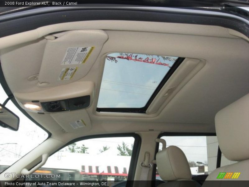 Black / Camel 2008 Ford Explorer XLT
