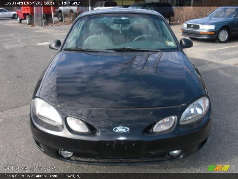 Black / Gray 1998 Ford Escort ZX2 Coupe